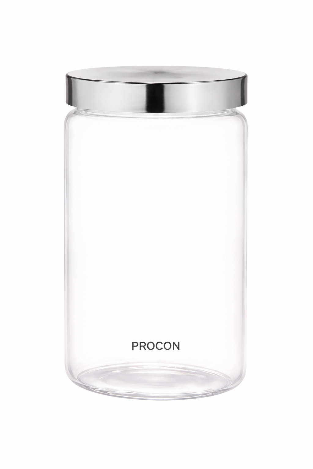 Borosilicate glass Jar ( Steel)